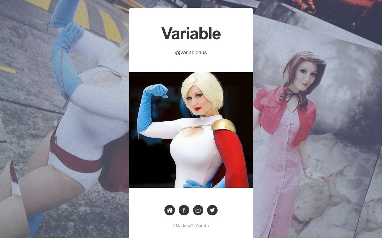 Carrd profile picture for @variable